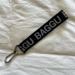 RARE Baggu Logo Keychain